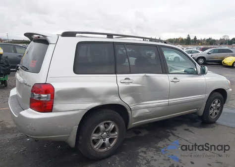2007 Toyota Highlander V6 from USA, damaged, VIN JTEEP21AX70218666